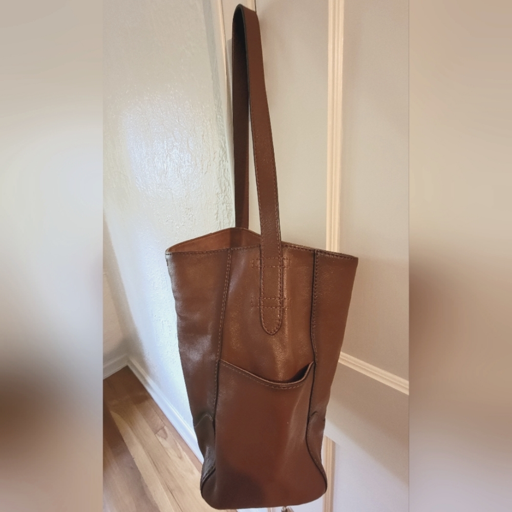 FRYE brown leather purse - Picture 8 of 13